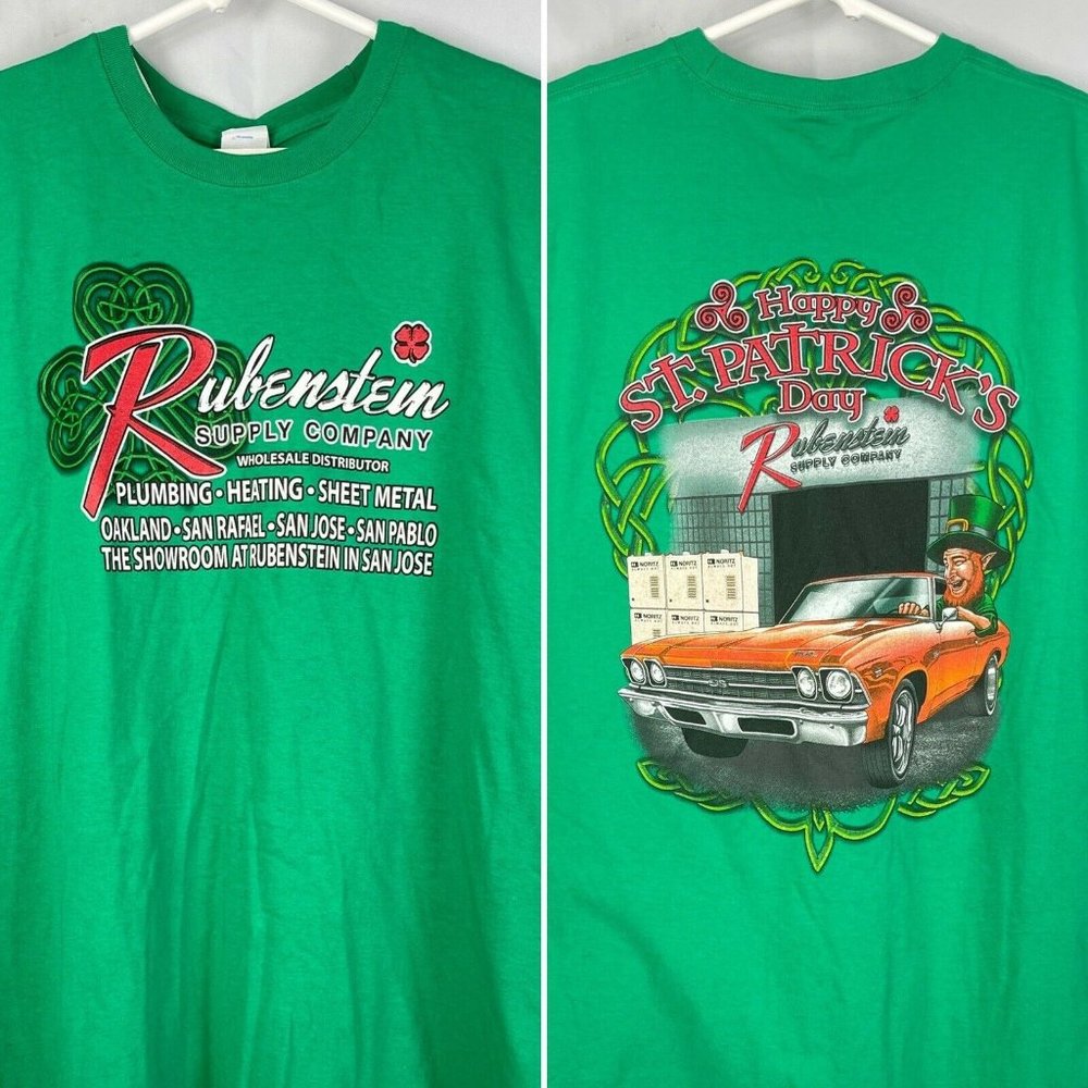 Chevy Chevelle SS St Patricks Day T-Shirt 3XL Mens